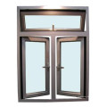 Aluminium casement window